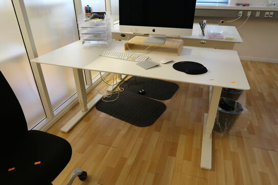 El. hæve/sænke skrivebord uden indhold