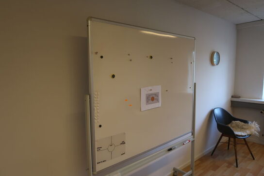 Whiteboard på stativ