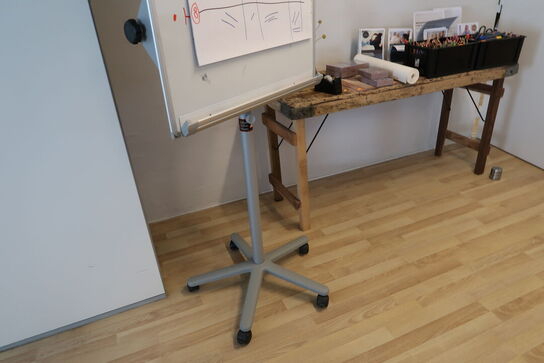 Whiteboard på stativ