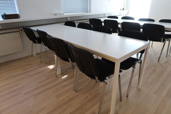 2 stk. borde med 8 stk. stole