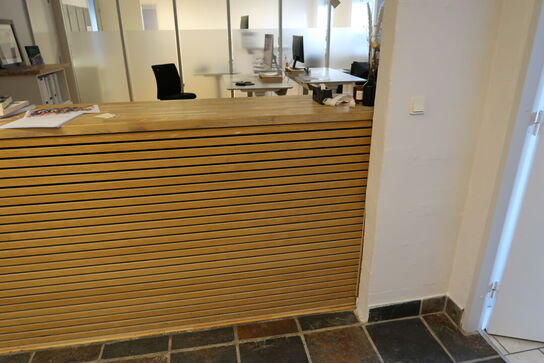 Receptionsdisk uden indhold