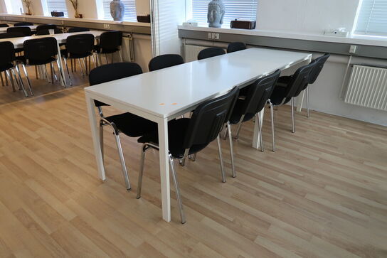 2 stk. borde med 8 stk. stole