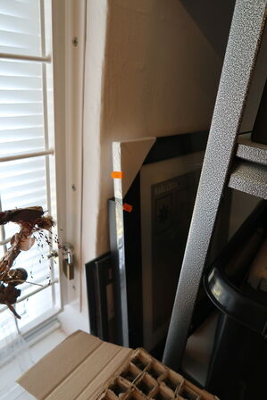 Div. Julepynt, messeudstyr, forlængerledninger, rammer