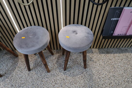 3 stk. taburetter
