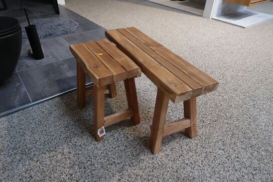 2 stk. bænke SPEEDTSBERG