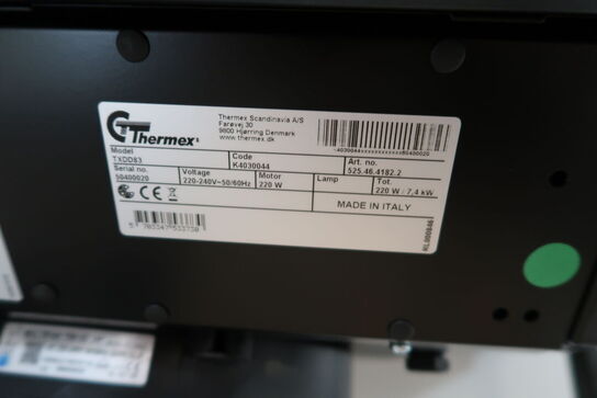 Induktionskogeplade THERMEX TXDD83 525.46.4182.2