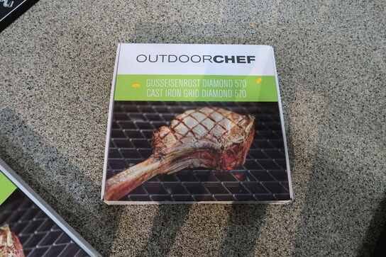 Støbejernsrist OUTDOORCHEF Diamond 570