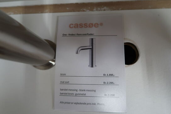 Armatur CASSØE One Krom komplet med kasse