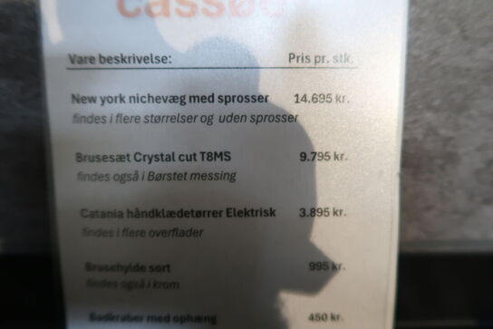 Komplet brusesæt CASSØE Crystal Cut T8MS