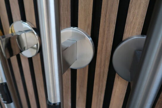 Håndklædetørrer CASSØE Rimini poleret stål