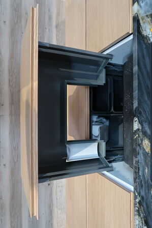 Køkken NORDANRO uden hårdehvidevarer/armatur med stenbordplader. Vejl. udsalgspris kr: 199.000,-