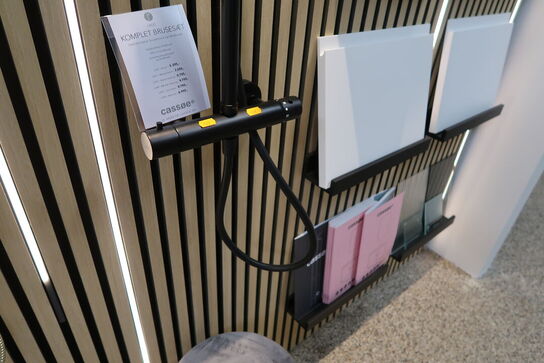 Komplet brusesæt LAGO LA93 Mat Sort