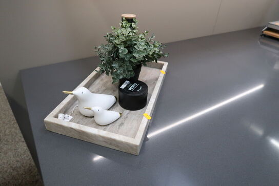 2 stk. stenfade med krydderier m.m.