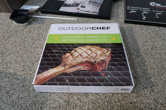 Støbejernsrist OUTDOORCHEF Diamond 570
