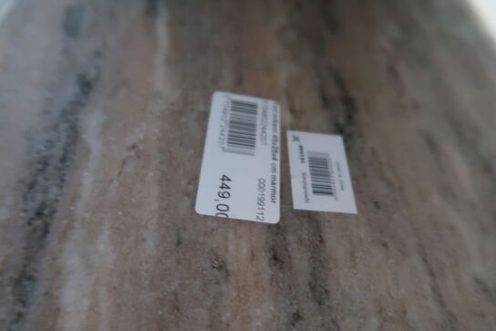 2 stk. stenfade med krydderier m.m.