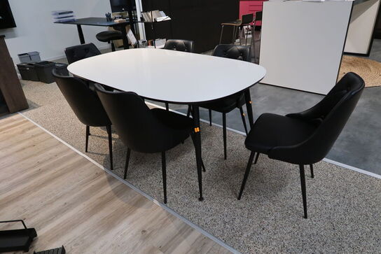 6 stk. stole samt bord