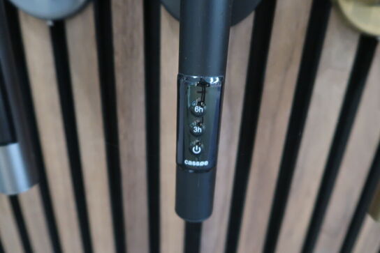 Håndklædetørrer CASSØE Rimini mat sort