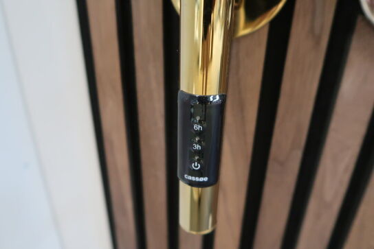 Håndklædetørrer CASSØE Rimini blank messing