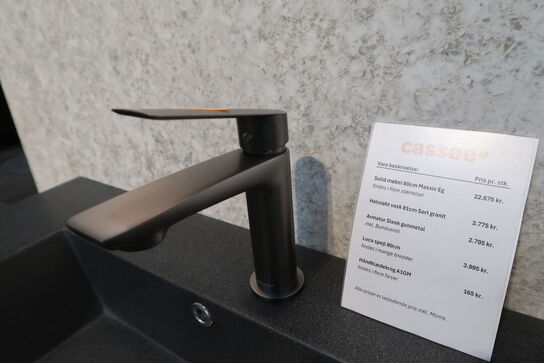 Armatur CASSØE Sleek Gunmetal