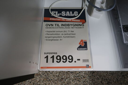 Kombiovn SIEMENS HB776GMB1F/D3