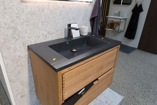 Badmøbel CASSØE Massiv Eg med vask, uden armatur