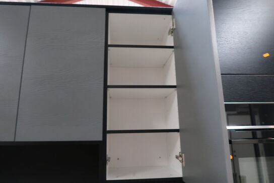 Køkken NORDANRO uden hårdehvidevarer med stenbordplade DEKTON. Vejl. udsalgspris kr: 119.000,-