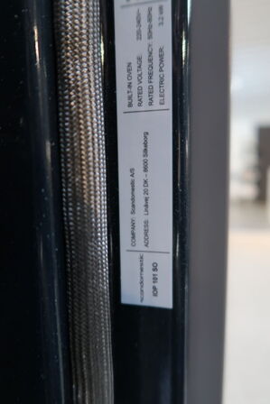 Indbygningsovn SCANDOMESTIC IOP 101 SO