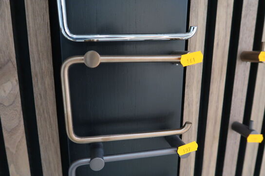 Krog, papirholder, håndklædestang, toiletbørste Børstet Kobber CASSØE Noba