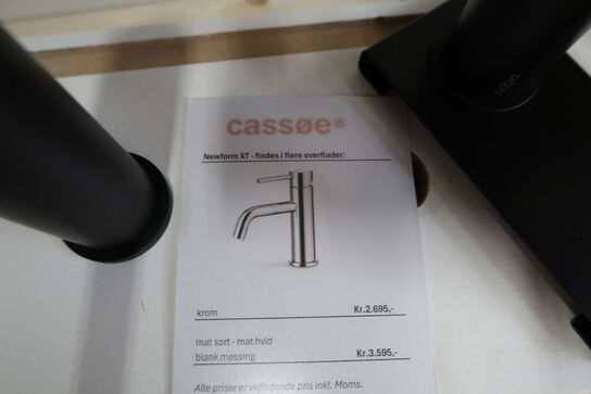 Armatur CASSØE Newform XT Krom komplet med kasse