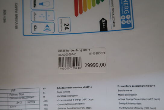 Bordemfang FALMEC Brera CBRW90.00P8#ZZZN490F