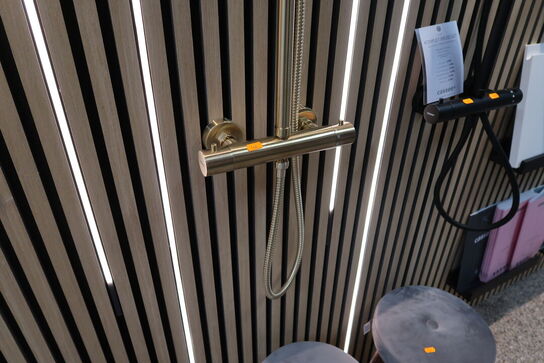 Komplet brusesæt LAGO LA37 Blank Messing