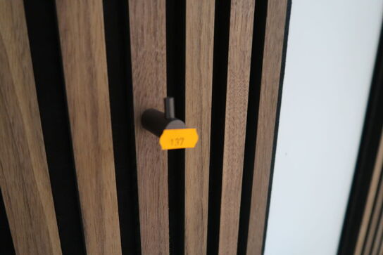 Krog, papirholder, håndklædestang, toiletbørste Gunmetal CASSØE Noba