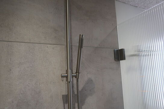 Komplet brusesæt CASSØE LAGO Børstet Krom