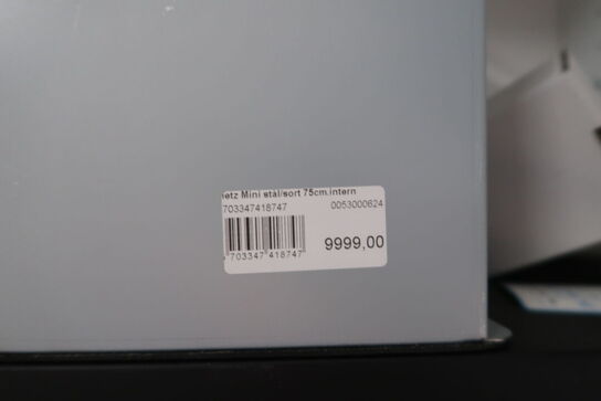 Indbygningsemhætte THERMEX Hetz Mini Stål/Sort 75 cm