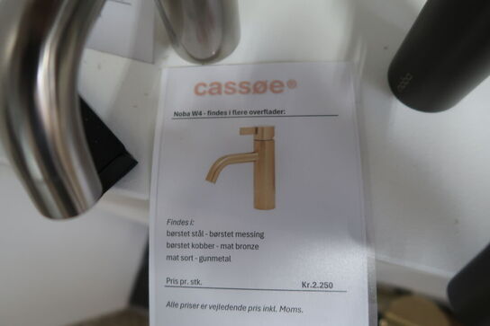 Armatur CASSØE Noba W4 Børstet Kobber komplet med kasse