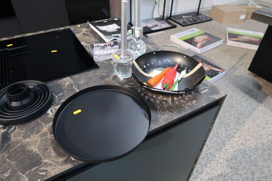 Fad, grønsagspande 2 stk. lysestager