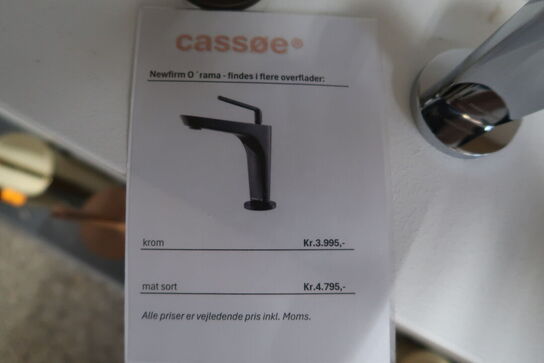 Armatur CASSØE Newfirm O'rama Krom komplet med kasse