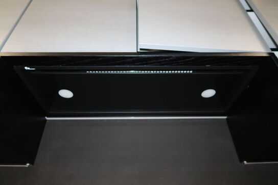 Indbygningsemhætte THERMEX Hetz Mini Stål/Sort 75 cm