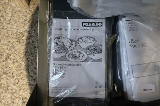 Gourmet-varmeskuffe MIELE ESW