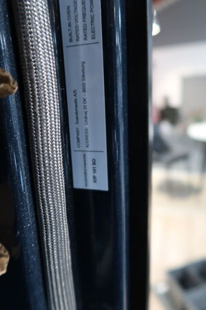 Indbygningsovn SCANDOMESTIC IOP 101 SO