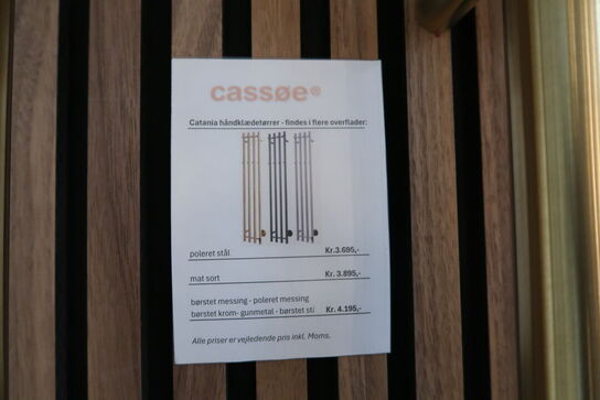 Håndklædetørrer CASSØE Catania