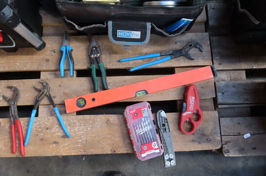 3 stk. Værktøjskasser med indhold