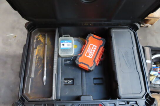 3 stk. Værktøjskasser med indhold