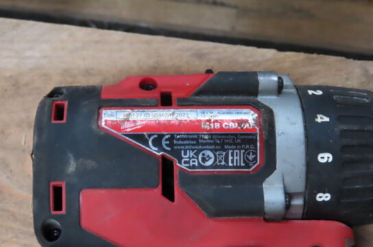 4 stk. elværktøj MILWAUKEE 