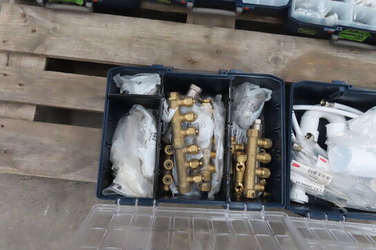 5 stk. Sortimentskasser med indhold 