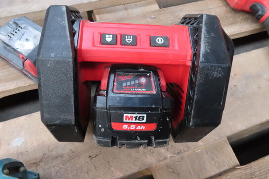 3 stk. elværktøj MILWAUKEE 