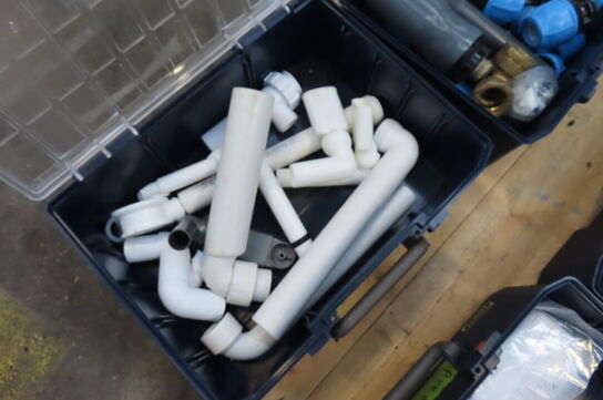 6 stk. Sortimentskasser med indhold 