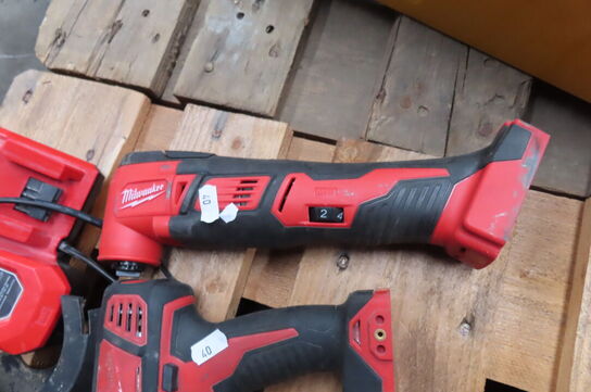 3 stk. elværktøj MILWAUKEE 