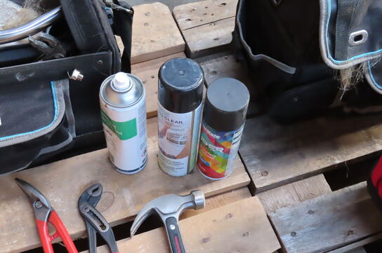 2 stk. Værktøjskasser med indhold