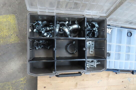 6 stk. Sortimentskasser med indhold 